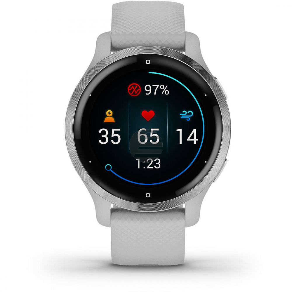 Garmin Venu 2S Smartwatch, hellgrau/silber Garmin Venu 2S Smartwatch, hellgrau/silber
