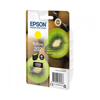 Epson Tintenpatrone gelb SC (C13T02F44010, 202)