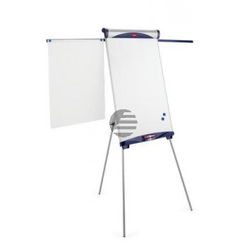 Nobo Flipchart Shark grau/blau Höhe: 110-180 cm