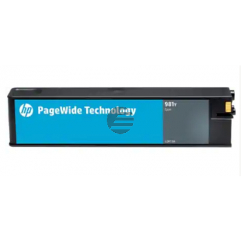 HP Tintenpatrone cyan HC plus (L0R13A, 981Y)