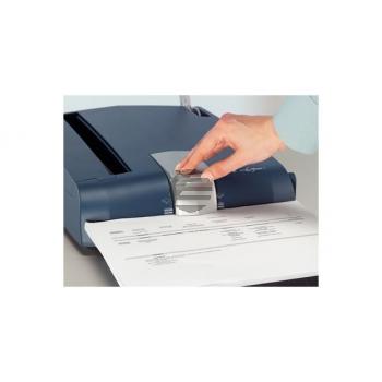 LEITZ Bindegerät impressBind 140 -A4 74470000 silber/blau 322x121x515mm