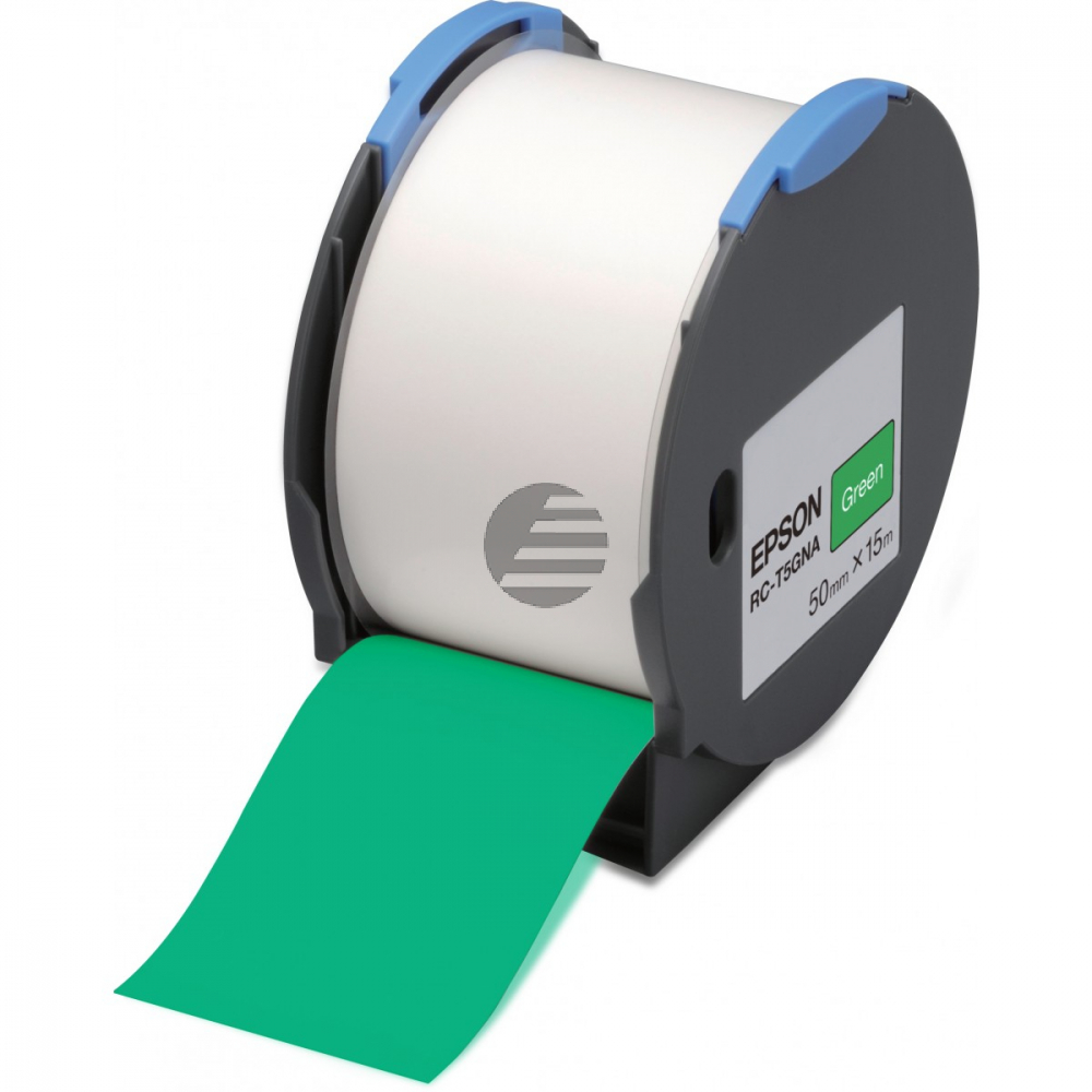 Epson Plastikbandrolle grün (C53S634006, RC-T5GNA)