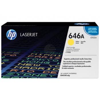 HP Toner-Kartusche gelb (CF032A, 646A)