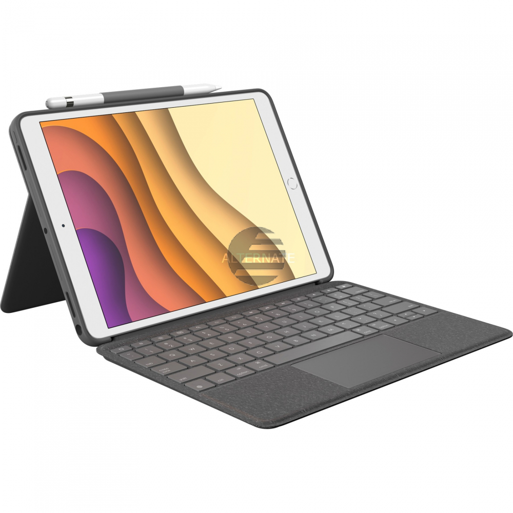 Logitech Combo Touch Case für iPad Air (3. Gen.)/iPad Pro 10,5'', graphite