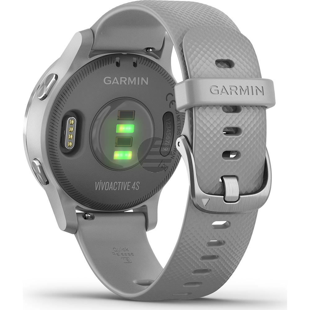 Garmin vivoactive 4s GPS-Fitness-Smartwatch grau/silber