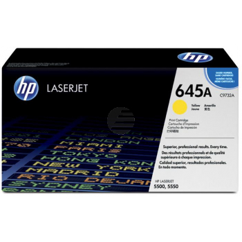 HP Toner-Kartusche gelb (C9732A, 645A)