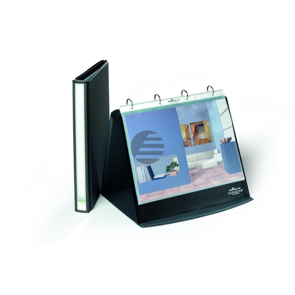 Durable Tisch-Flipchart A4 Durastar quer Basalt