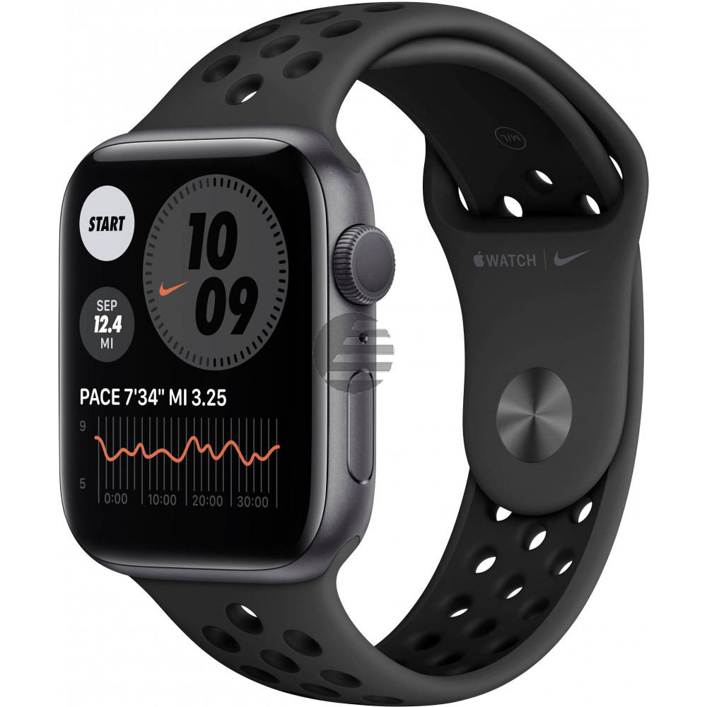 Apple Watch Series 6 Nike GPS 44 mm Alu space grey, Sport anthracite/black
