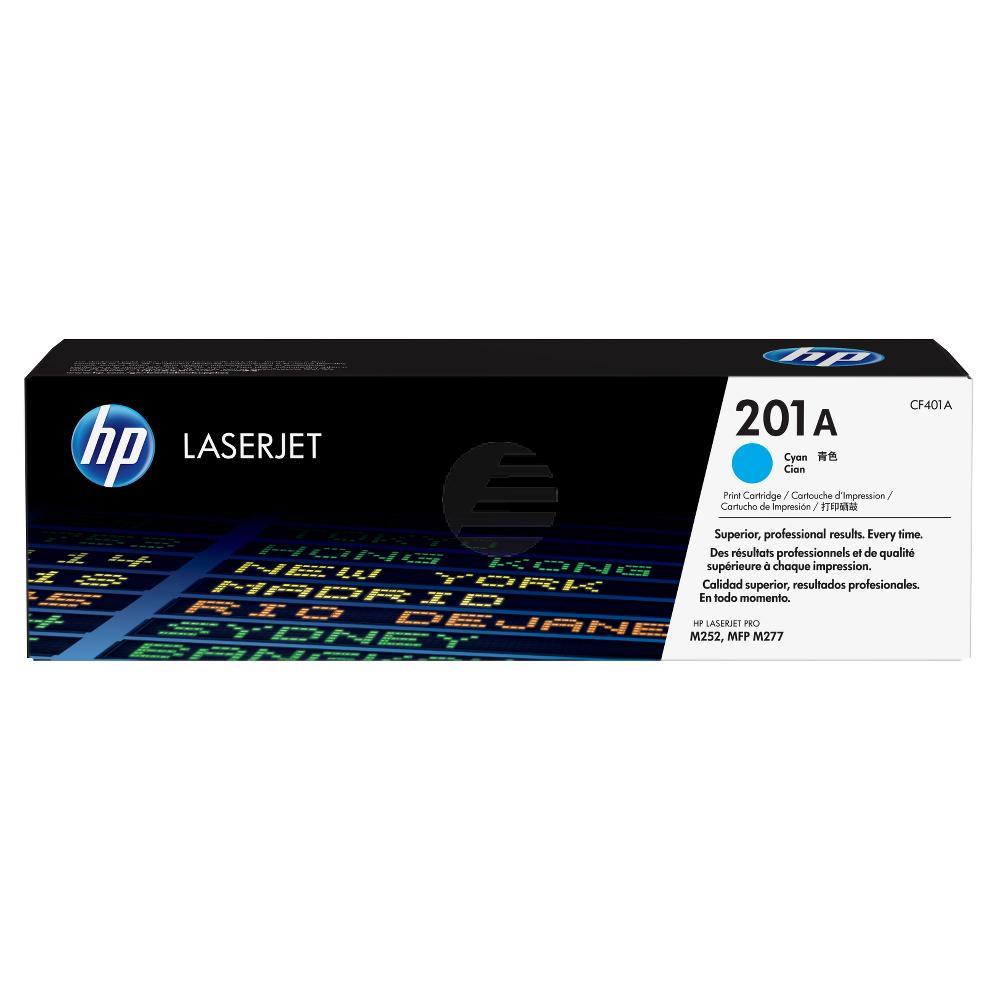 HP Toner-Kartusche cyan (CF401A, 201A)