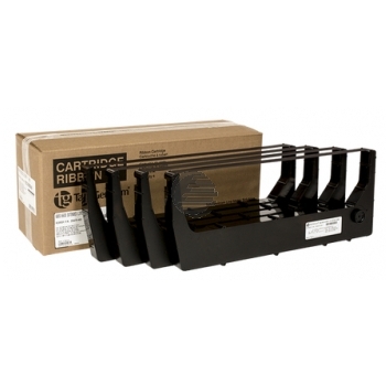 Tally/Dascom Wachs-Farbband 2 Zoll 4 x schwarz (043971)