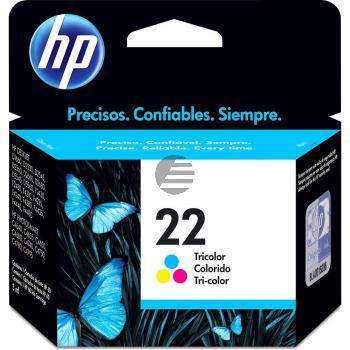 HP Tintendruckkopf cyan/magenta/gelb (C9352AE#UUS, 22)