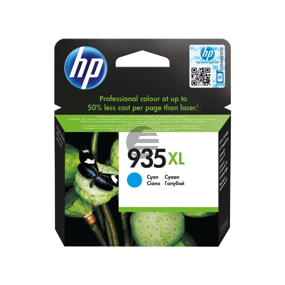 HP Tintenpatrone cyan HC (C2P24AE#BGY, 935XL)