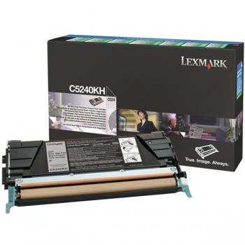 Lexmark Toner-Kartusche Prebate schwarz HC (C5240KH)