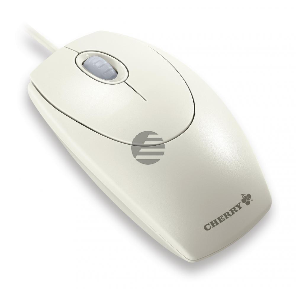Maus Cherry Wheelmouse Optical grau USB/PS/2