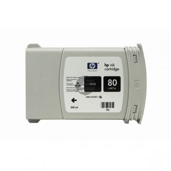 HP Tintenpatrone schwarz (C4871A, 80)