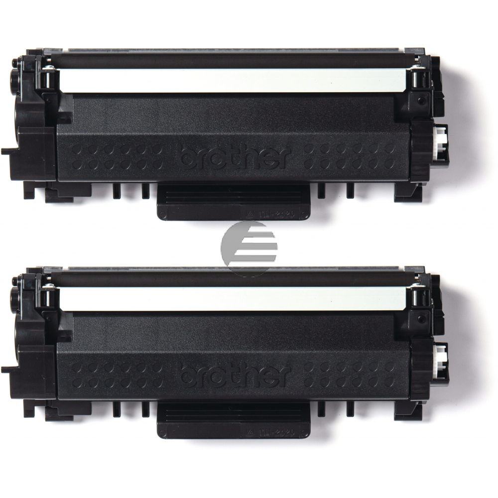 Brother Toner-Kit 2 x schwarz (TN-2420TWIN)