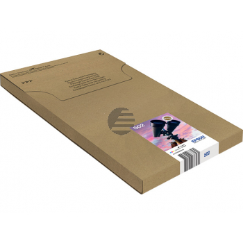 Epson Tintenpatrone (EasyMail) gelb, magenta, schwarz, cyan SC (C13T02V64510, 502)