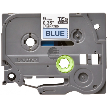 Brother Schriftbandkassette schwarz/blau (TZE-521)