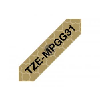 Brother Schriftbandkassette schwarz/weiß (TZE-MPGG31)
