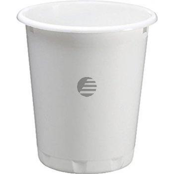 Durable Papierkorb weiß 13 l, H 32 cm, ø 29 cm