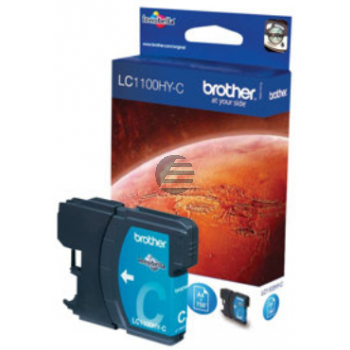 Brother Tintenpatrone cyan (LC1100HYCBP)