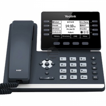 Yealink SIP-T53W, VoIP-Telefon (SIP), ohne Netzteil, PoE