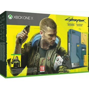 Microsoft Xbox One X - Cyberpunk 2077 Limited Edition Bundle - Spielkonsole - 4K - HDR - 1 TB HDD
