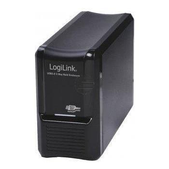 LogiLink Festplattengehäuse USB 3.0 2-Bay RAID