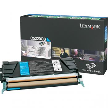 Lexmark Toner-Kartusche Prebate cyan (C5220CS)