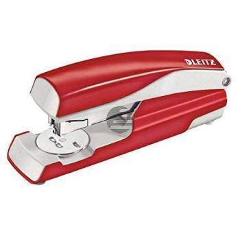 Leitz Heftgerät 5522 rot manuell 4,0 mm/40 Blatt 24/6 24/8 26/6