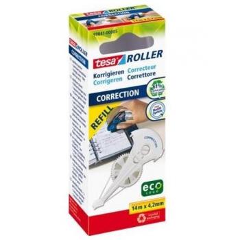 Tesa Nachfüllkassette Eco Logo 4,2 mm x 14 m für Korrekturroller