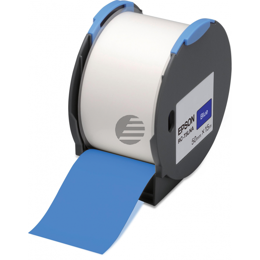 Epson Plastikbandrolle blau (C53S634005, RC-T5LNA)