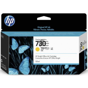 HP Tintenpatrone gelb SC (P2V64A, 730)