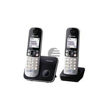 Panasonic KX-TG6812GB, schwarz