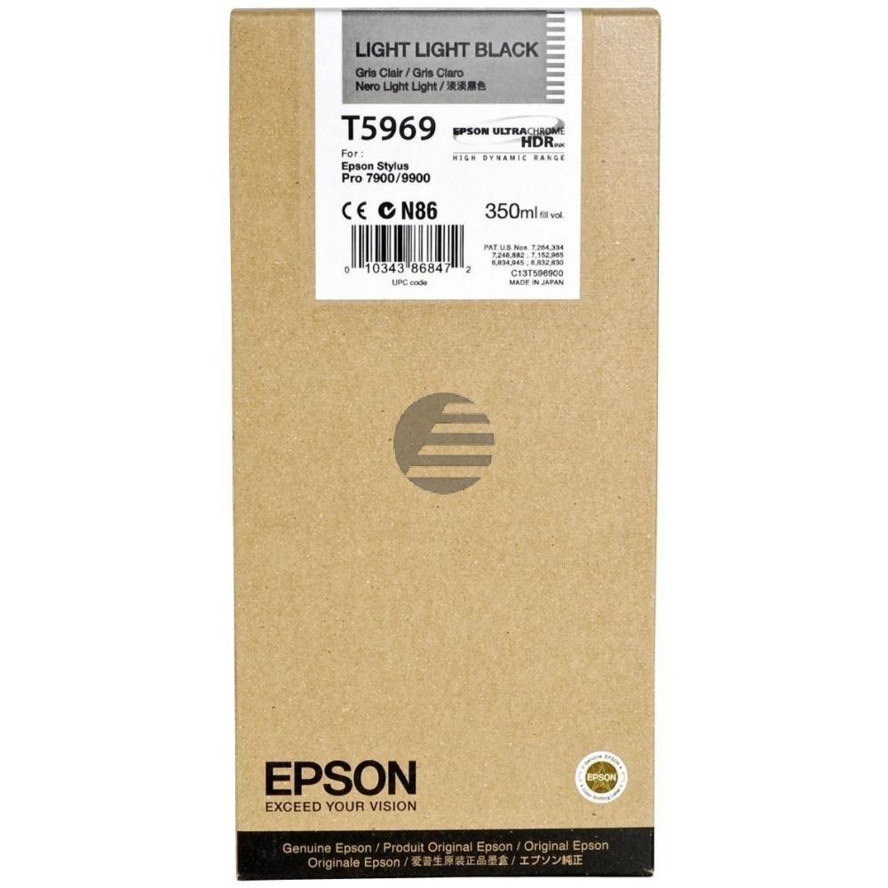 Epson Tintenpatrone schwarz light, light (C13T596900, T5969)