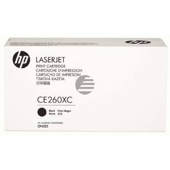 HP Toner-Kartusche Contract (nur für Vertragskunden) schwarz (CE260XC, 649XC)