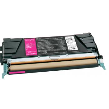 Lexmark Toner-Kartusche Prebate magenta (C5220MS)