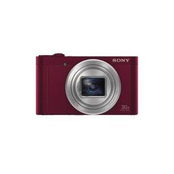 Sony DSC-WX500R Kompaktkamera mit optischem 30-fach-Zoom, rot