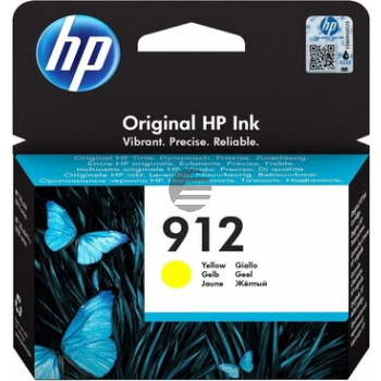 HP Tintenpatrone gelb (3YL79AE#BGY, 912)