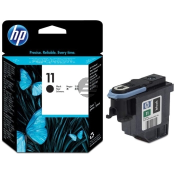 HP Tintendruckkopf schwarz (C4810A, 11)