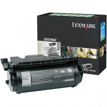 Lexmark Toner-Kartusche Prebate schwarz HC (12A7462)