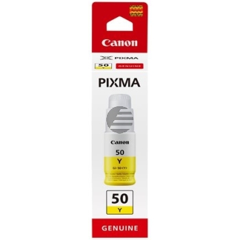 Canon Tintennachfüllfläschchen gelb (3405C001, GI-50Y)