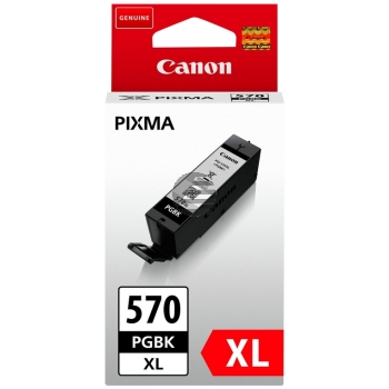 Canon Tintenpatrone photo schwarz HC (0318C006, PGI-570XLPGBK)