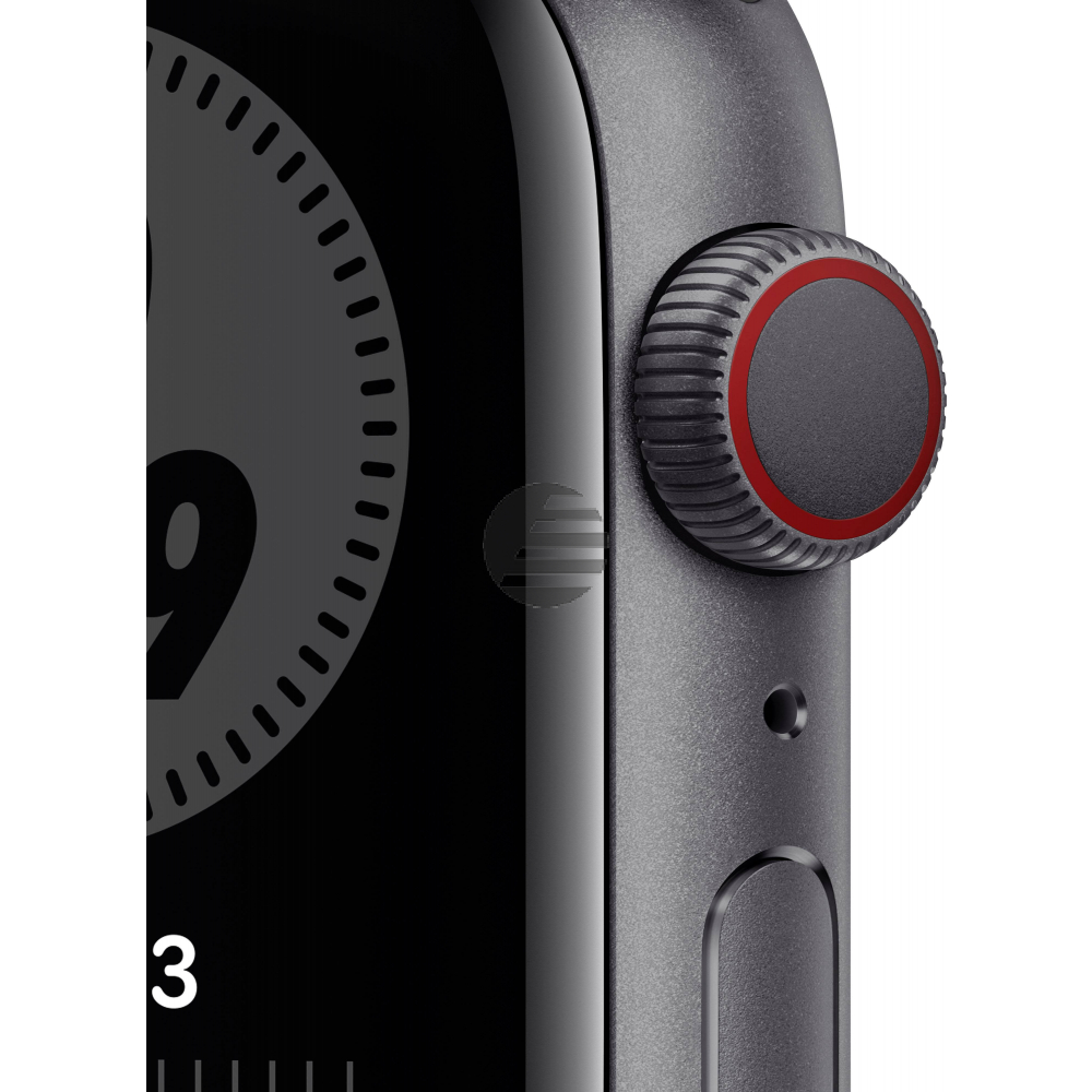 Apple Watch Series 6 Nike Cell (LTE) 44 mm Alu space grey, Sport anthrac./black