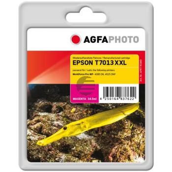 Agfaphoto Tintenpatrone magenta HC plus (APET701MD) ersetzt T7013