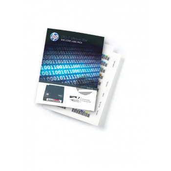 Q2014A HP BARCODE-ETIKETTEN LTO7 100Etiketten LTO7+10Etiketten Reinigung