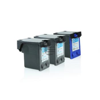 HP Tintendruckkopf cyan/magenta/gelb, 2 x schwarz (SD400AE, 21/22)