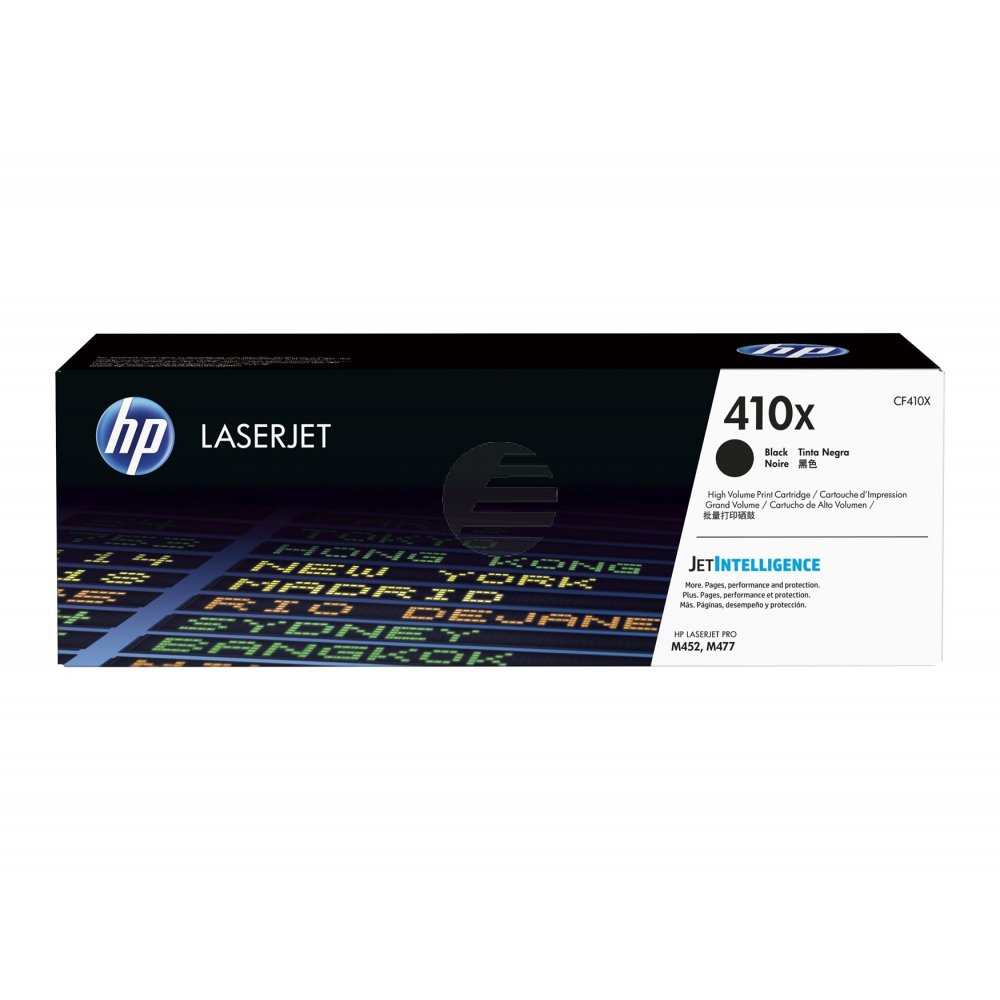 HP Toner-Kartusche JetIntelligence schwarz HC (CF410X, 410X)