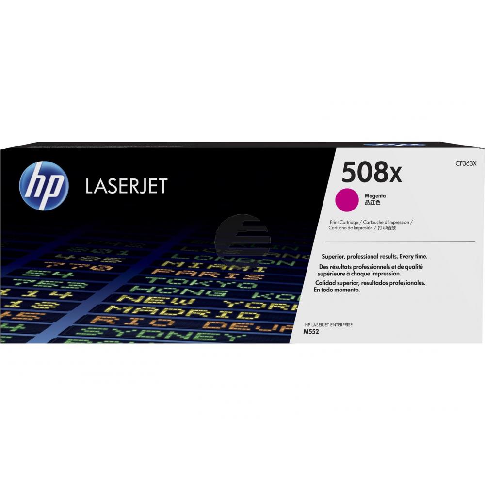HP Toner-Kartusche Contract (nur für Vertragskunden) magenta HC (CF363XC, 508X)