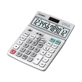Casio Tischrechner DF-120ECO 12-stellig Solar/Batterie Prozent/Mwst/Wurzel/ Währung